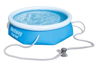 Piscine, Bestway swimmingpool - 2440 mm  (incl. Pompe)