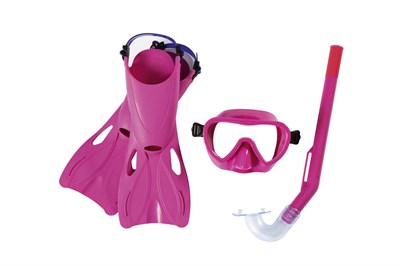 Palmes, masque et tuba, Bestway swimmingpool (1 pièce)