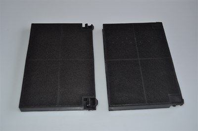 Filtre charbon, Ariston hotte - 150 mm x 225 mm (2 pièces)